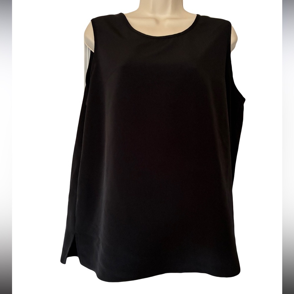 Elegant Black Sleeveless Tank Top